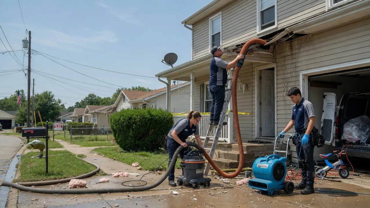 Water Damage Restoration in Wendover, KY near me